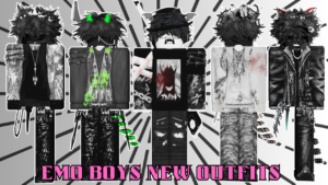 Emo Boys Outfits Codes 202