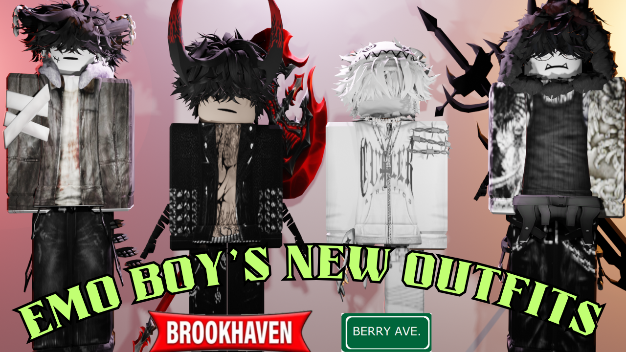 Roblox Emo Outfit Codes for Brookhaven 2023 Part 8