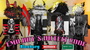 Roblox Emo Outfit Codes for Brookhaven 2023 Part 12